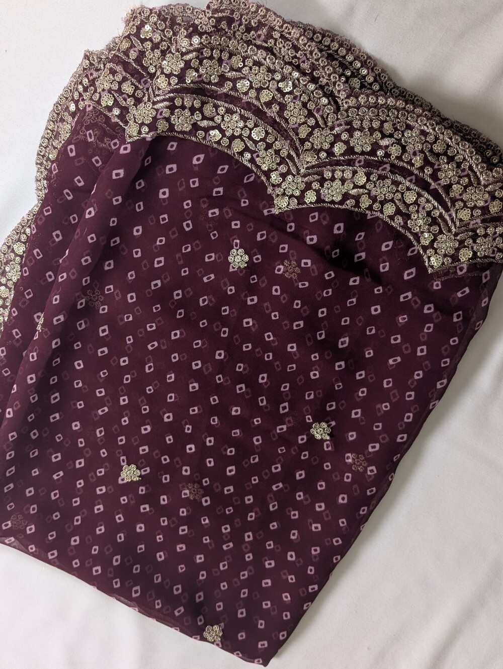 Wine Bhadani Dupatta
